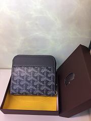 Goyard Matignon Wallet PM Zipper Purple 11x10cm - 5