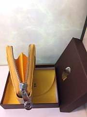 Goyard Matignon Wallet PM Zipper Yellow 11x10cm - 2