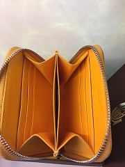 Goyard Matignon Wallet PM Zipper Yellow 11x10cm - 5
