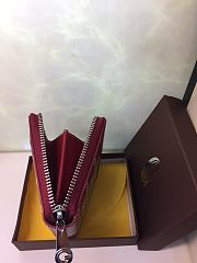 Goyard Matignon Wallet PM Zipper Burgundy 11x10cm - 3