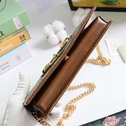Gucci Horsebit 1955 Wallet With Chain Canvas Brown ‎621892 19x10x4cm - 6