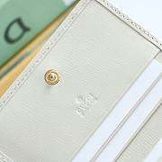 Gucci Horsebit 1955 Card Case Wallet Canvas White ‎621887 11x8.5x3cm - 5