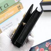 Gucci Horsebit 1955 Card Case Wallet Leather Black ‎621887 11x8.5x3cm - 6