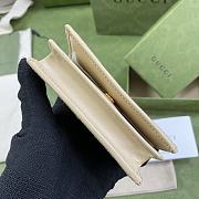 Gucci Horsebit 1955 Card Case Wallet Leather Cream ‎621887 11x8.5x3cm - 4
