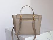 Celine Micro Belt Bag Grained Leather Light Taupe 189153 24×20×14cm - 3