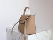 Celine Micro Belt Bag Grained Leather Beige 189153 24×20×14cm - 6
