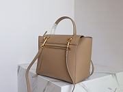Celine Micro Belt Bag Grained Leather Beige 189153 24×20×14cm - 4