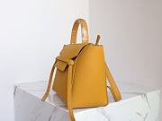 Celine Micro Belt Bag Grained Leather Calendula 189153 24×20×14cm - 4