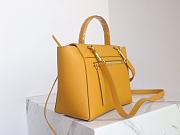 Celine Micro Belt Bag Grained Leather Calendula 189153 24×20×14cm - 5