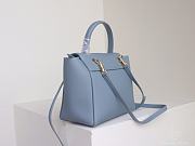 Celine Nano Belt Bag Grained Leather Sky Blue 189003 20×20×14cm - 3