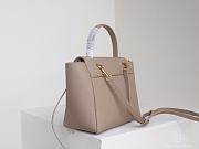 Celine Nano Belt Bag Grained Leather Beige 189003 20×20×14cm - 5