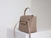 Celine Nano Belt Bag Grained Leather Beige 189003 20×20×14cm - 3