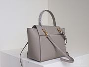 Celine Nano Belt Bag Grained Leather Light Taupe 189003 20×20×14cm - 6