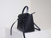 Celine Nano Belt Bag Grained Leather Black 189003 20×20×14cm - 6