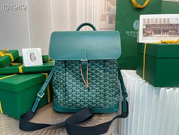 Goyard Alpin MM Backpack Green ALPIN2MMLTY01 39x15.5x32cm