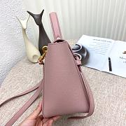 Celine Micro Belt Bag Grained Leather Vintage Pink 189153 24×20×14cm - 5