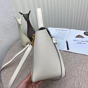 Celine Micro Belt Bag Grained Leather White 189153 24×20×14cm - 5