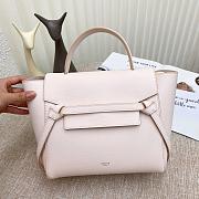 Celine Micro Belt Bag Grained Leather Light Pink 189153 24×20×14cm - 1