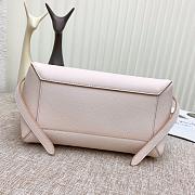 Celine Micro Belt Bag Grained Leather Light Pink 189153 24×20×14cm - 3