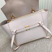 Celine Micro Belt Bag Grained Leather Light Pink 189153 24×20×14cm - 2