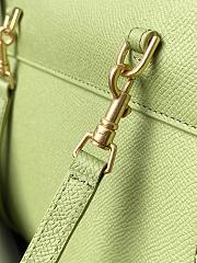 Celine Micro Belt Bag Grained Leather Green 189153 24×20×14cm - 5