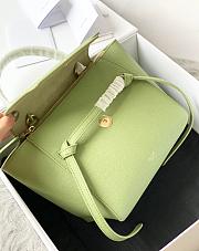 Celine Micro Belt Bag Grained Leather Green 189153 24×20×14cm - 2