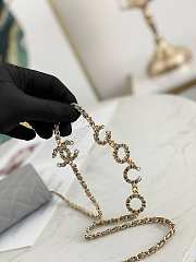 Chanel Wallet On Chain Gray AP2298 19.2×12.3x3.5cm - 6