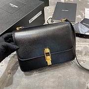 Ysl Le Carre Satchel In Box Black 6332141 23x17.5x6.5cm - 1