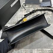 Ysl Le Carre Satchel In Box Black 6332141 23x17.5x6.5cm - 6