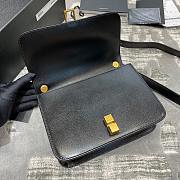 Ysl Le Carre Satchel In Box Black 6332141 23x17.5x6.5cm - 4