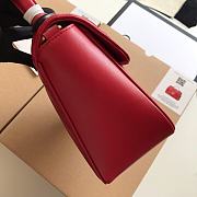 Gucci GG Marmont Small Top Handle Bag Red 27x19x10.5cm - 4