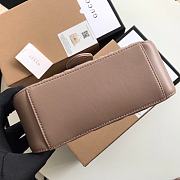 Gucci GG Marmont Mini Top Handle Bag Beige ‎547260 21x15.5x8cm - 6