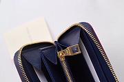 Louis Vuitton Zippy Wallet Monogram Leather Marine Rouge M62121 19.5x10cm - 6