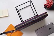 Louis Vuitton Zippy Wallet Monogram Leather Marine Rouge M62121 19.5x10cm - 4