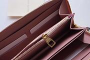 Louis Vuitton Zippy Wallet Monogram Leather Powder Pink M64090  19.5x10cm - 6