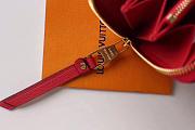 Louis Vuitton Zippy Wallet Monogram Leather Red M64090 19.5x10cm - 6