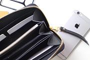 Louis Vuitton Zippy Wallet Monogram Leather Black M61864 19.5x10cm - 2