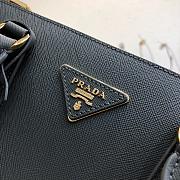 Prada Large Galleria Saffiano Leather Bag Gray 1BA274 32×24×14cm - 2