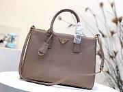 Prada Large Galleria Saffiano Leather Bag Beige 1BA274 32×24×14cm - 1