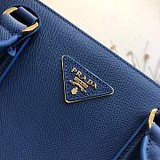 Prada Large Galleria Saffiano Leather Bag Navy 1BA274 32×24×14cm - 2