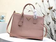 Prada Large Galleria Saffiano Leather Bag Powder Pink 1BA274 32×24×14cm - 1
