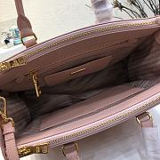Prada Large Galleria Saffiano Leather Bag Powder Pink 1BA274 32×24×14cm - 3
