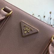 Prada Large Galleria Saffiano Leather Bag Powder Pink 1BA274 32×24×14cm - 2