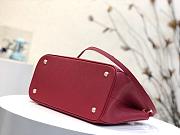 Prada Large Galleria Saffiano Leather Bag Red 1BA274 32×24×14cm - 5