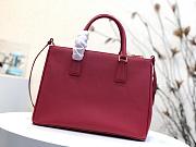 Prada Large Galleria Saffiano Leather Bag Red 1BA274 32×24×14cm - 4