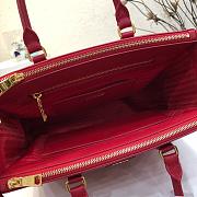 Prada Large Galleria Saffiano Leather Bag Red 1BA274 32×24×14cm - 3