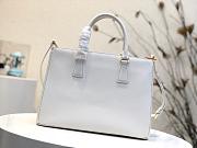 Prada Large Galleria Saffiano Leather Bag White 1BA274 32×24×14cm - 4