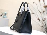 Prada Large Galleria Saffiano Leather Bag Black 1BA274 32×24×14cm - 5