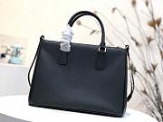 Prada Large Galleria Saffiano Leather Bag Black 1BA274 32×24×14cm - 4