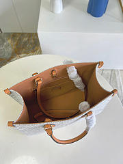 Louis Vuitton Onthego MM Since 1854 Jacquard Ecru/Caramel M59614 35x27x14cm - 6